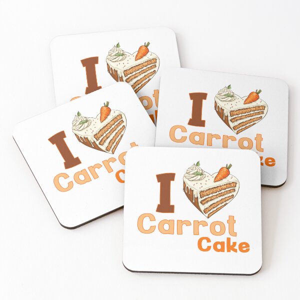Item preview, I Love Carrot Cake designed and sold by DigitalToast.