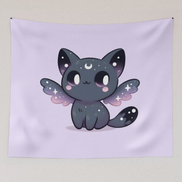 Item preview, Fantasy Cat designed and sold by Anna Halasek.