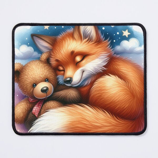 Item preview, Sleeping fox designed and sold by Eiwaprints.