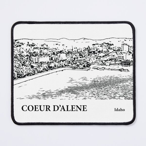 Item preview, Coeur d'Alene Idaho designed and sold by Lakeric Cityscapes.