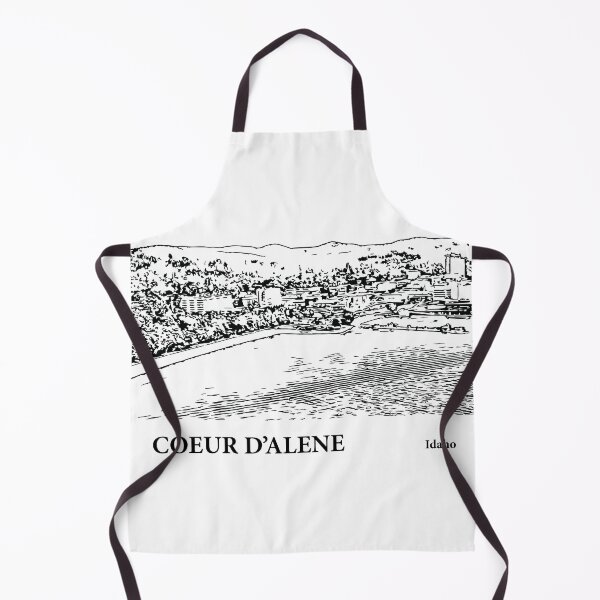 Item preview, Coeur d'Alene Idaho designed and sold by Lakeric Cityscapes.