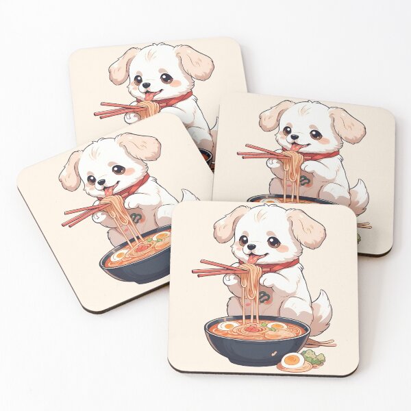 Item preview, Dog ramen anime  designed and sold by Mrwolf-designs.