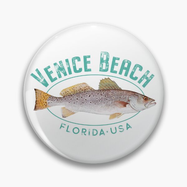 Item preview, Venice Beach Florida Fishing Design designed and sold by Futurebeachbum.