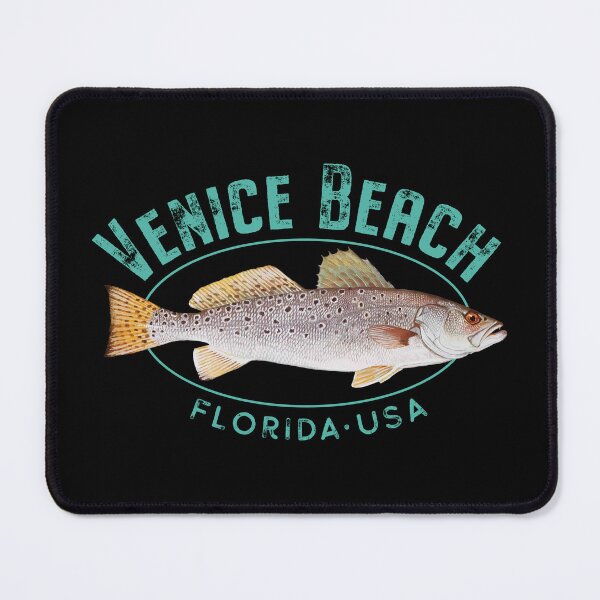 Item preview, Venice Beach Florida Fishing Design designed and sold by Futurebeachbum.