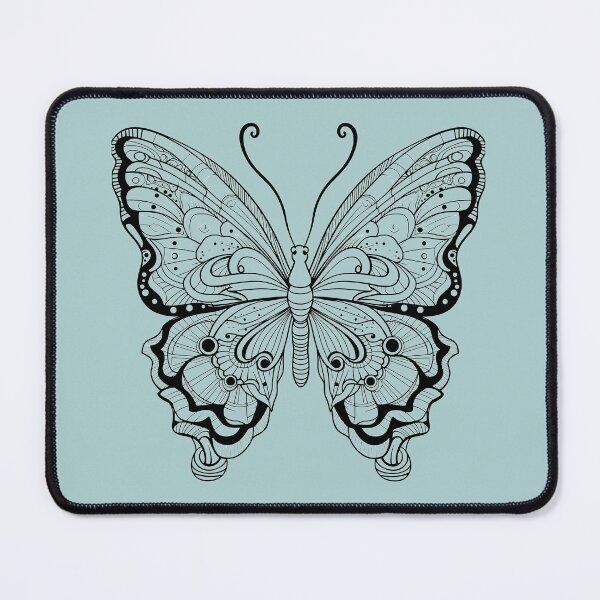 Item preview, Butterfly Ink Drawing designed and sold by MaryFiore.