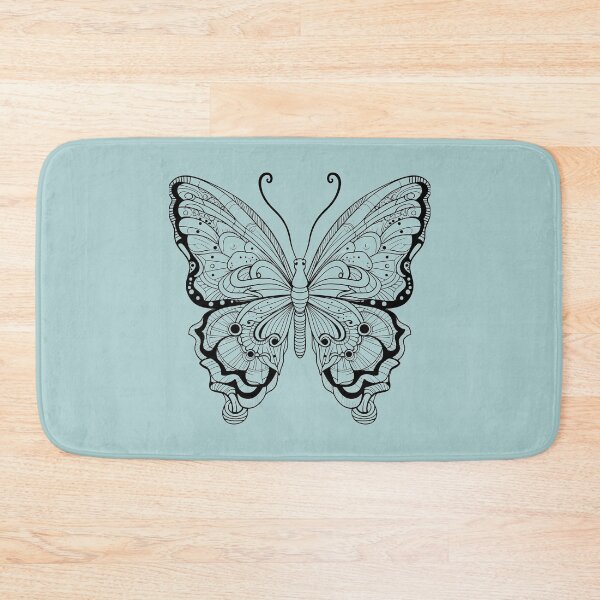 Item preview, Butterfly Ink Drawing designed and sold by MaryFiore.