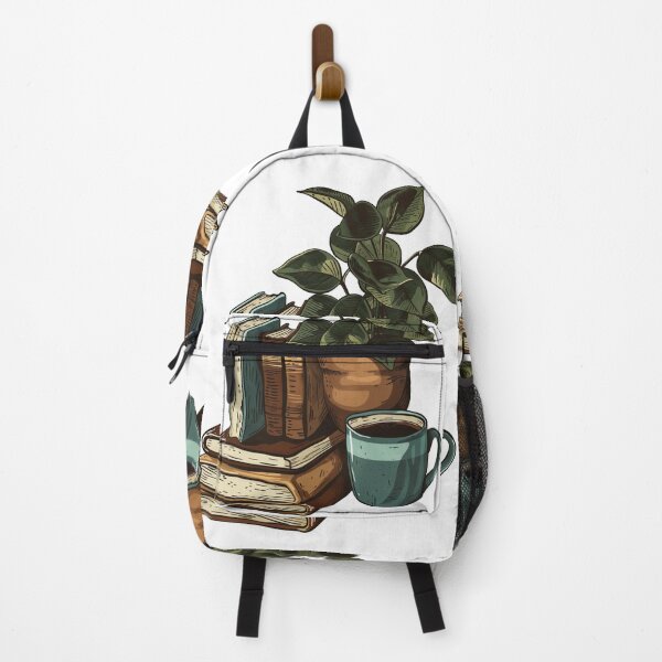 Item preview, Coffee, Books, and Plant designed and sold by galaxyalexander.
