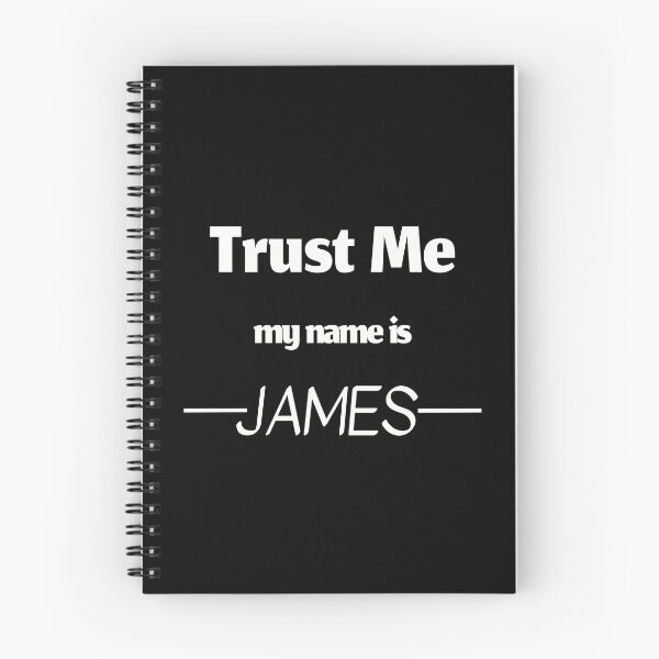 Item preview, Trust me my name is james, funny james name designed and sold by Merchattack.