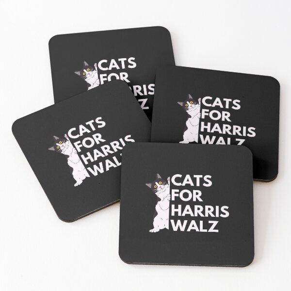 Item preview, Cats For Harris Walz designed and sold by LaraRaid.