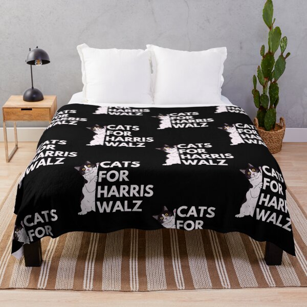 Item preview, Cats For Harris Walz designed and sold by LaraRaid.
