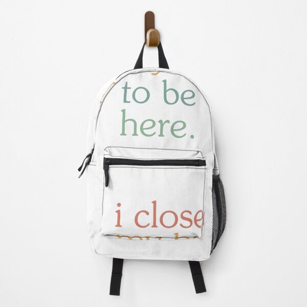 Item preview, I Closed My Book To Be Here designed and sold by faridman.