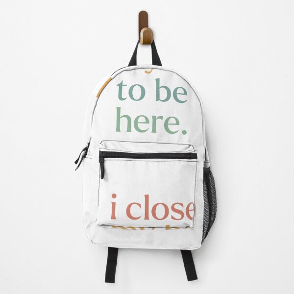 Item preview, I Closed My Book To Be Here, Book Lover designed and sold by faridman.