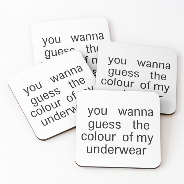 Item preview, you wanna guess the colour of my underwear designed and sold by manuelbyvanessa.
