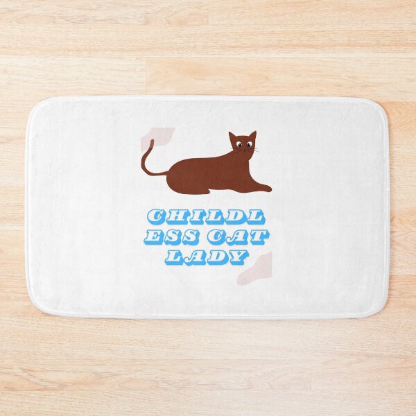 Item preview, childless cat lady designed and sold by sisira gunarathna.