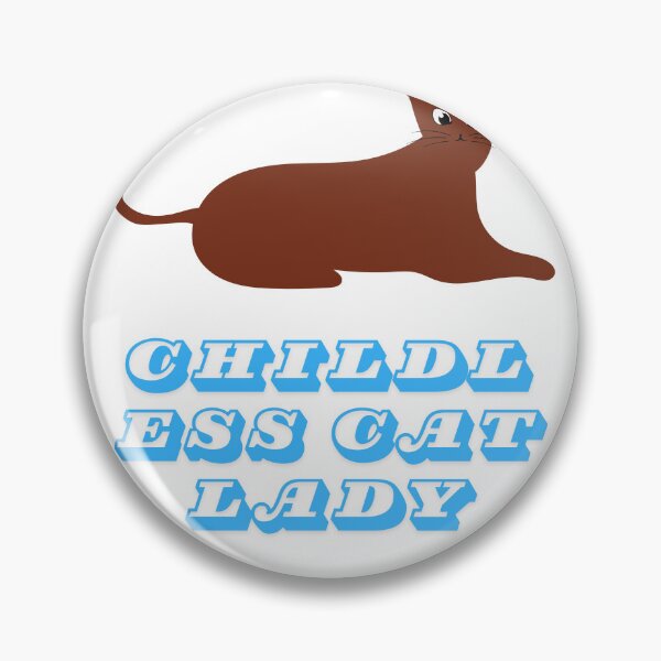 Item preview, childless cat lady designed and sold by sisira gunarathna.
