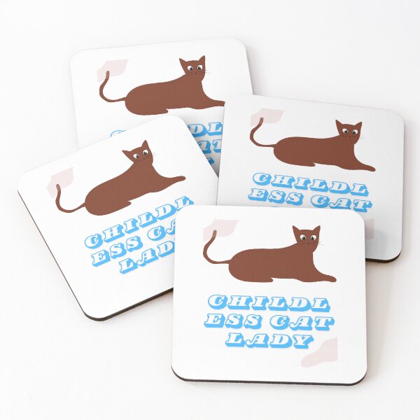 Item preview, childless cat lady designed and sold by sisira gunarathna.