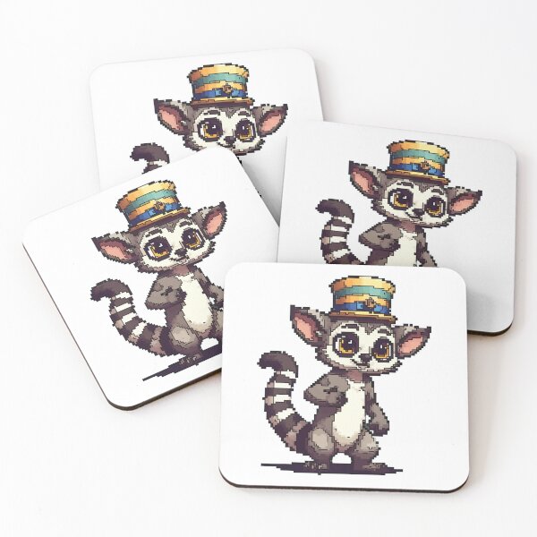 Item preview, Pixel Lemur Liveliness designed and sold by NaturePixel.
