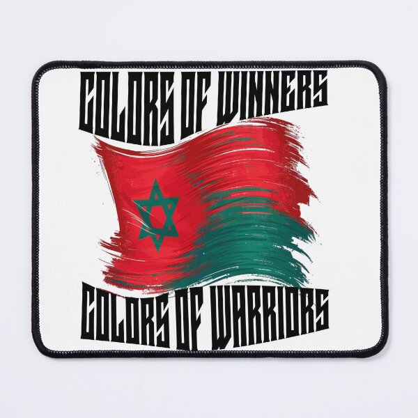 Item preview, Artistic Moroccan Flag Gear  designed and sold by ShamyStylish.