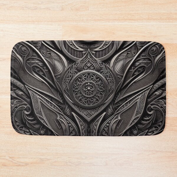Item preview, Carbon Fiber Pattern: Seamless Design with Dark Matte Black Finish designed and sold by Rui Fernandes.