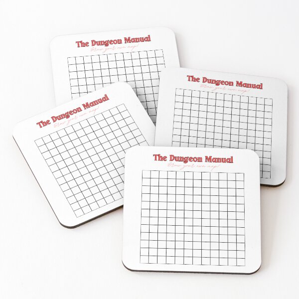 Item preview, The Dungeon Manual - Draw your own map - blank designed and sold by SteelwagonMedia.
