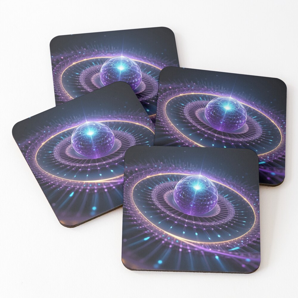 Item preview, Coasters (Set of 4) designed and sold by eXtraHumans.