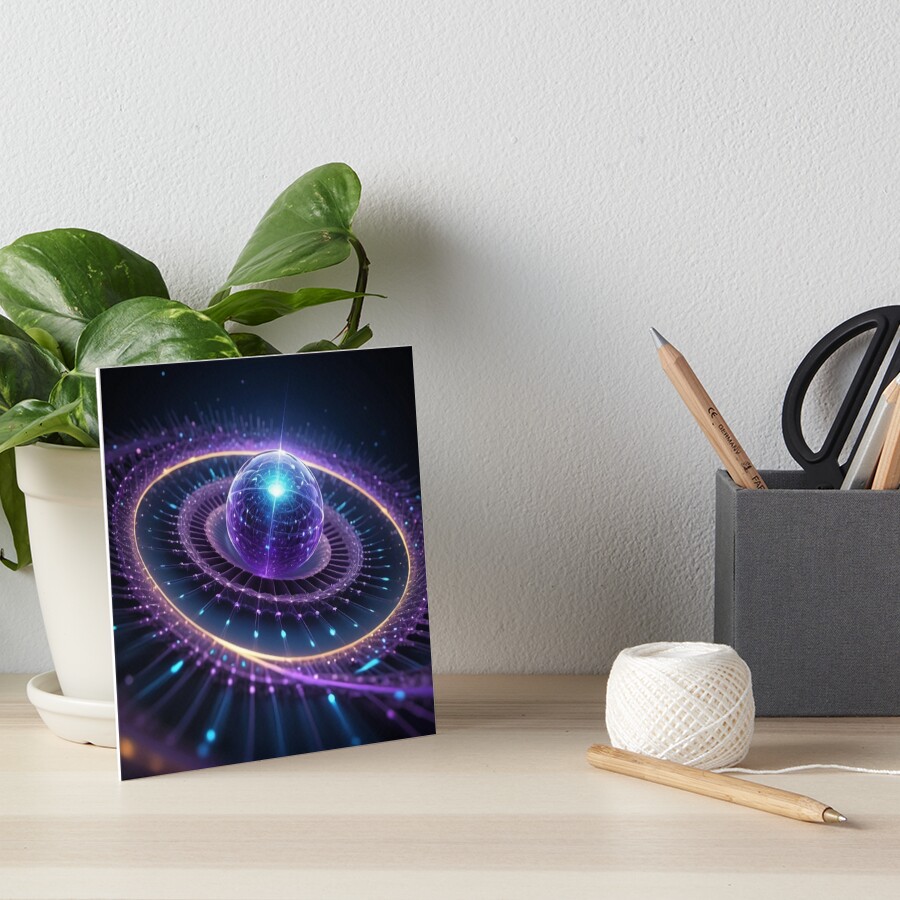 Item preview, Art Board Print designed and sold by eXtraHumans.