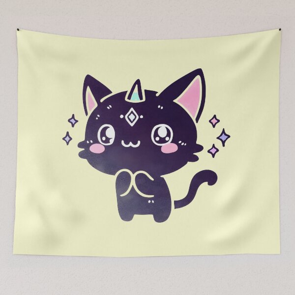 Item preview, Fantasy Cat designed and sold by Anna Halasek.