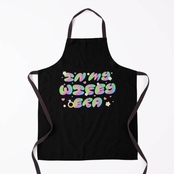 Item preview, In My Wifey Era Neon Bubble Letter Design Groovy Engagement Bride Bridal Women Gifts T-Shirt! designed and sold by Viran-Designs.
