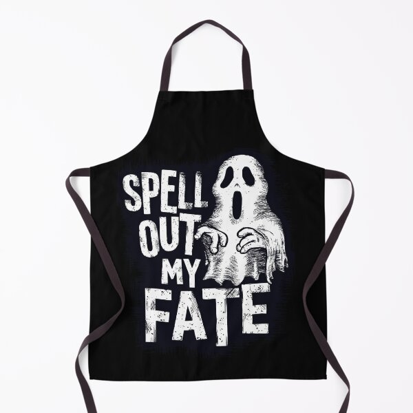 Item preview, SPELL OUT MY FATE IN WHITE GHOSTLY SCREAM designed and sold by SplashTastic.
