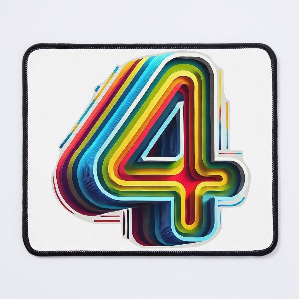 Item preview, Colorful 4: Bold Vector Art T-Shirt designed and sold by ManekanttaArts.