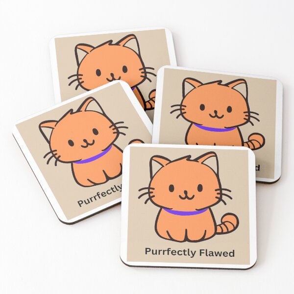 Item preview, Puurrfectly Flawed - Cat Lovers designed and sold by Rabique.