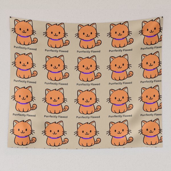Item preview, Puurrfectly Flawed - Cat Lovers designed and sold by Rabique.