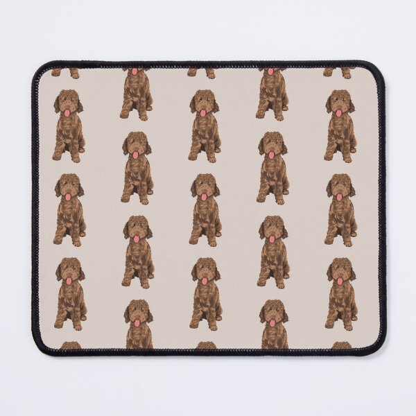 Item preview, Chocolate mini Goldendoodle designed and sold by goldendoodlepup.