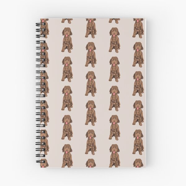 Item preview, Chocolate mini Goldendoodle designed and sold by goldendoodlepup.