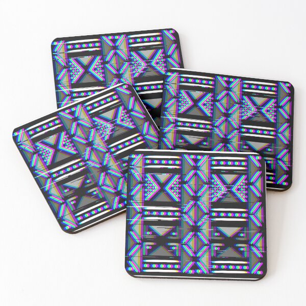 Item preview, bogolan glitch designed and sold by Wolagno.