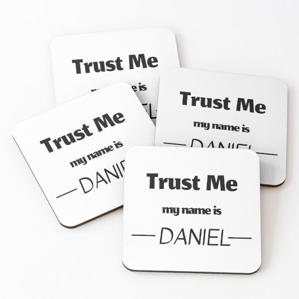 Item preview, Trust me my name is daniel, funny daniel name designed and sold by Merchattack.