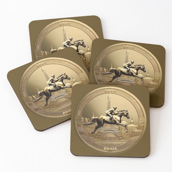 Item preview, 2024 Paris Equestrian Jumping Eventing Dressage designed and sold by Debbie Schulte.