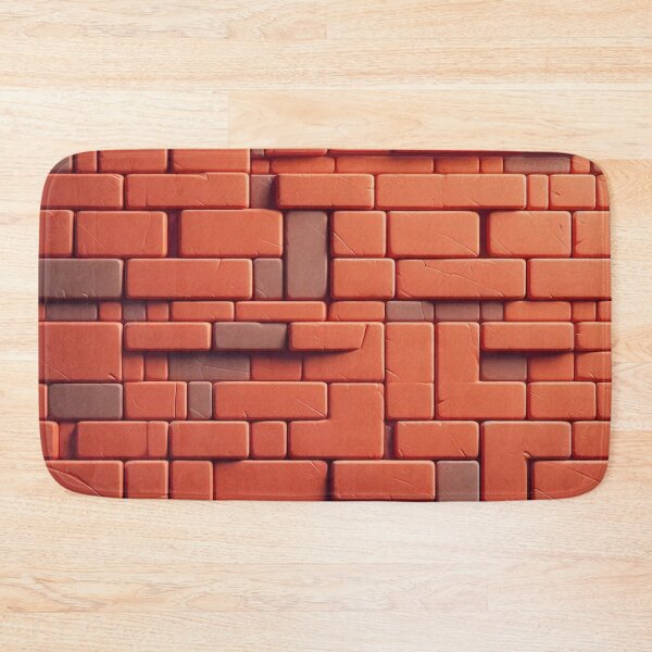 Item preview, Red Brick Red-Orange Color designed and sold by Rui Fernandes.