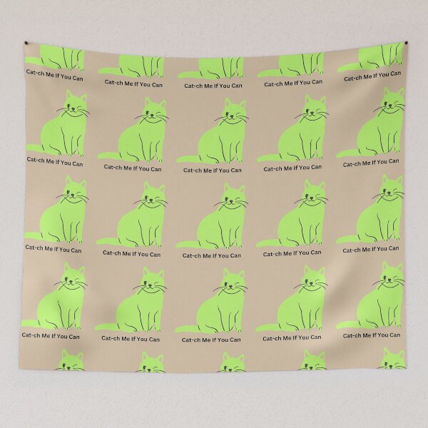Item preview, Cat-ch Me If You Can - Cat Lovers designed and sold by Rabique.