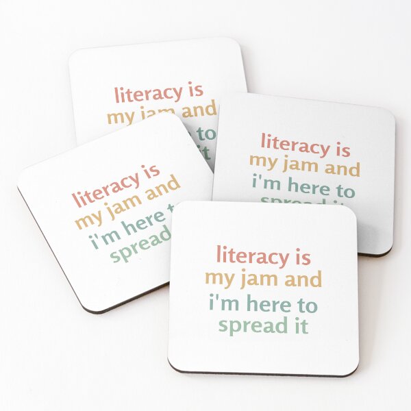 Item preview, Literacy Is My Jam And I'm Here To Spread It, funny designed and sold by faridman.