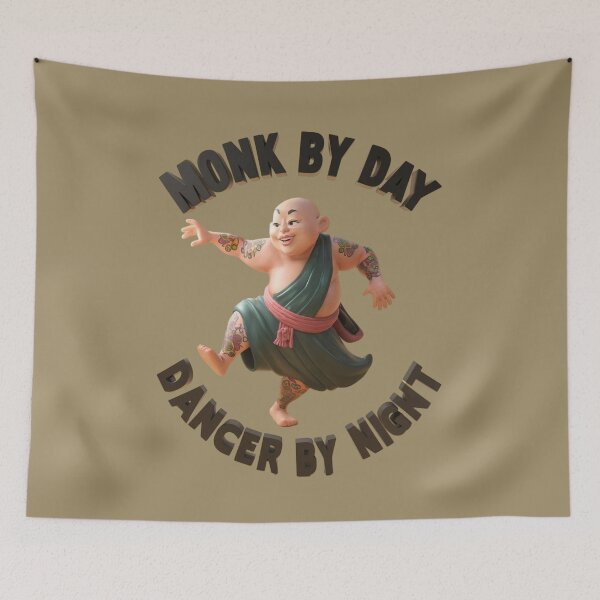 Item preview, Dancing Monk designed and sold by JansenGS.
