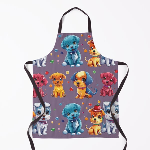 Item preview, Puppy Dog's Stickers and rainbow color, Small Heart, small butterfly, multi colored leaves, yellow puppy, Blue puppy, Rad puppy, The puppy has bright, adorable eyes. designed and sold by CHOKCHAIVONGDEE.
