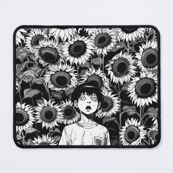 Item preview, Devoured by the Sun – black and white horror manga anime boy designed and sold by ForsakenFrames.