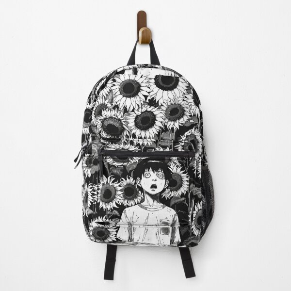 Item preview, Devoured by the Sun – black and white horror manga anime boy designed and sold by ForsakenFrames.