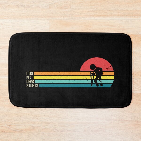 Item preview, Retro Vintage I Do All My Own Stunts Funny Injury gift designed and sold by ivotee.