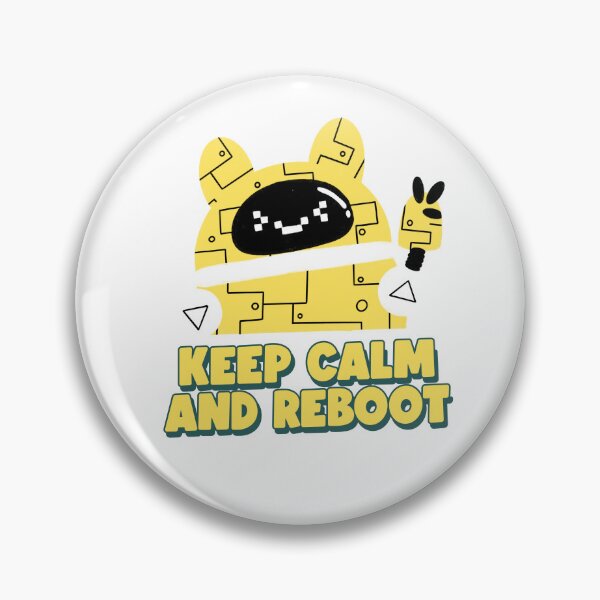 Item preview, Keep calm and reboot designed and sold by Circle-Cats.