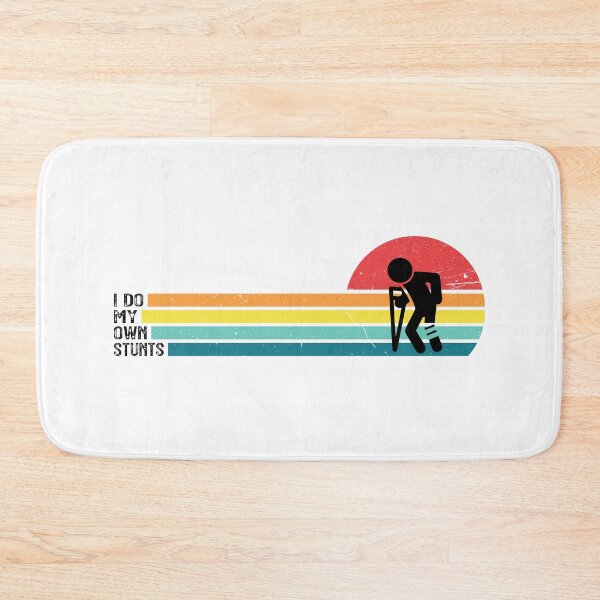 Item preview, Retro Vintage I Do All My Own Stunts Funny Injury gift designed and sold by ivotee.