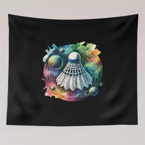 Item preview, Badminton Player with Shuttlecock Smash Hand designed and sold by Shirt-Expert.