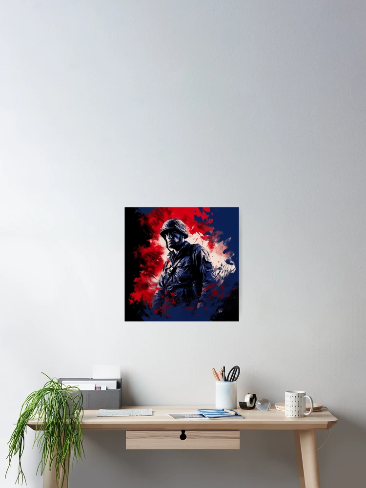 Thumbnail 2 of 3, Poster, Soldier designed and sold by Rtymer.