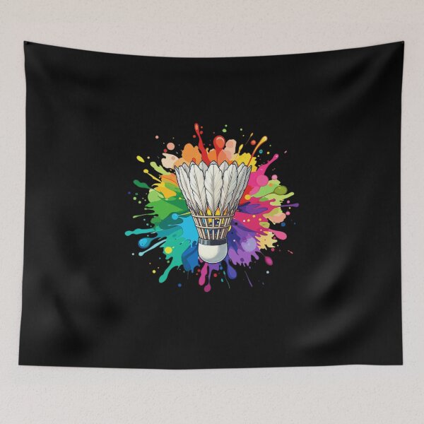 Item preview, Badminton Player with Shuttlecock Smash Hand designed and sold by Shirt-Expert.